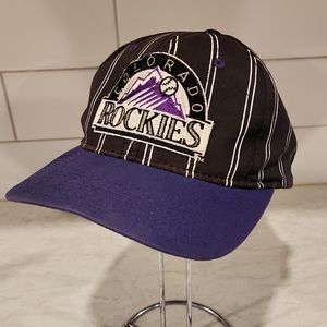 Vintage Colorado rockies snapback STARTER hat